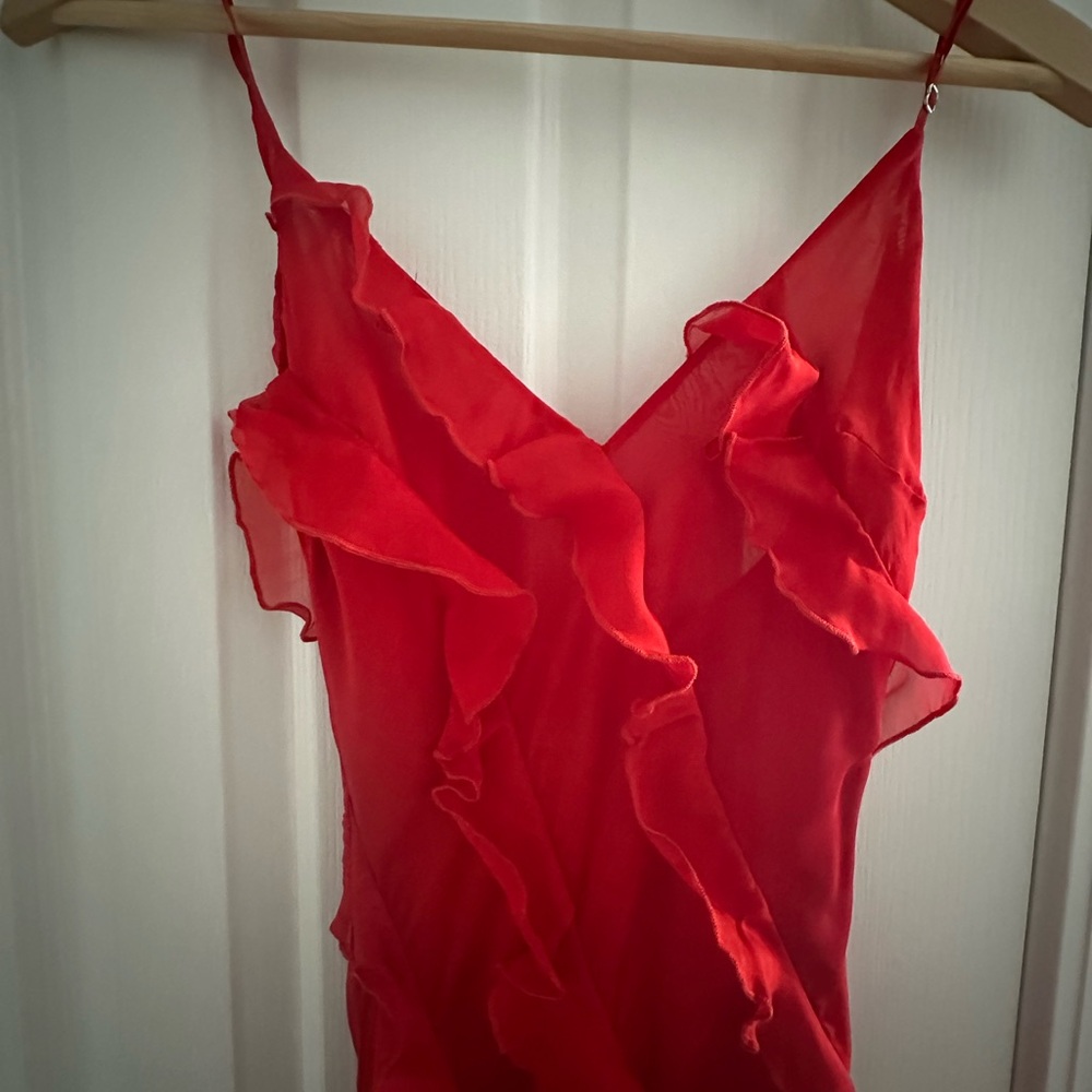 Rat & Boa Cecelia Red Maxi Dress - Size S - Picture 7 of 16